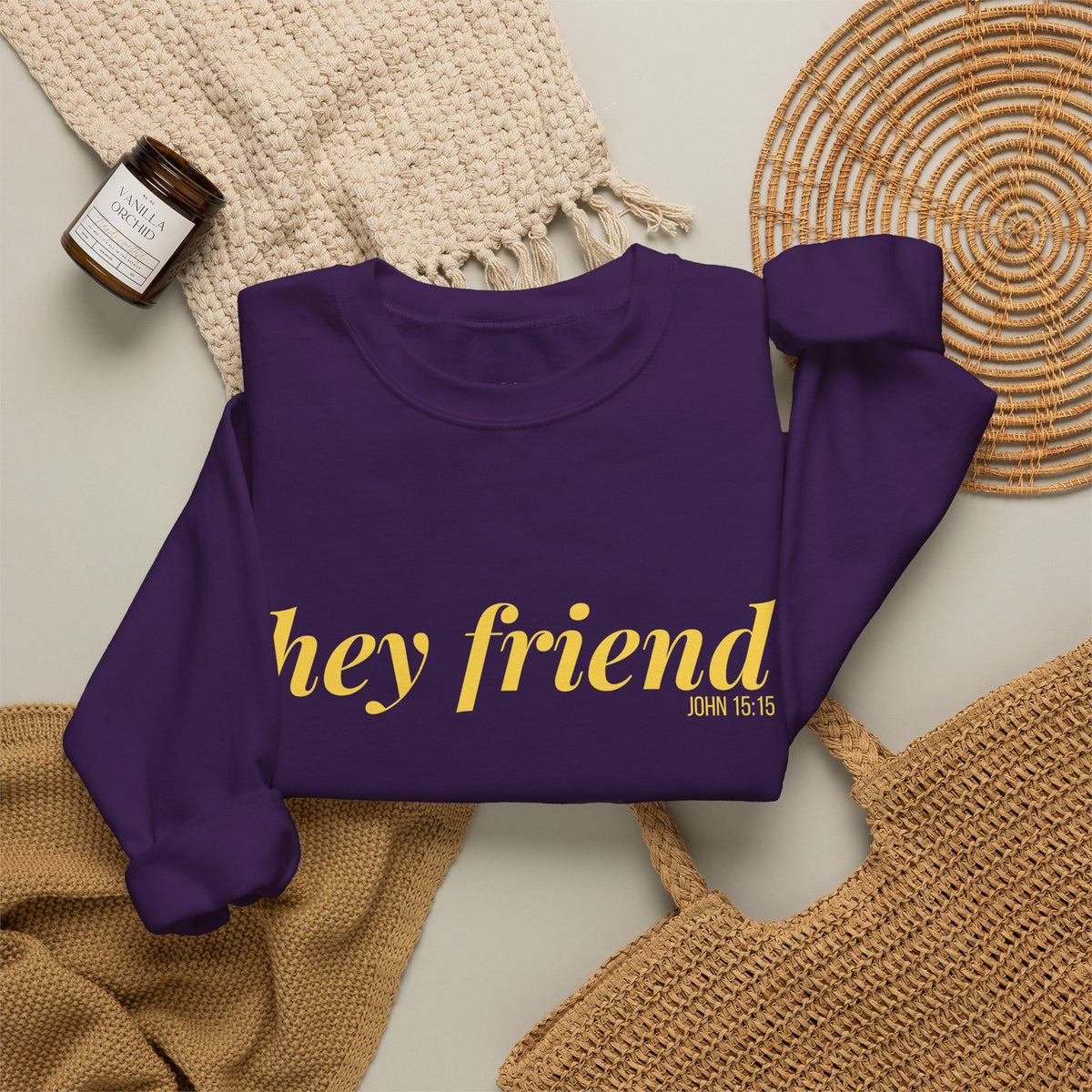 The Crown | Hey Friend Crewneck Sweatshirt