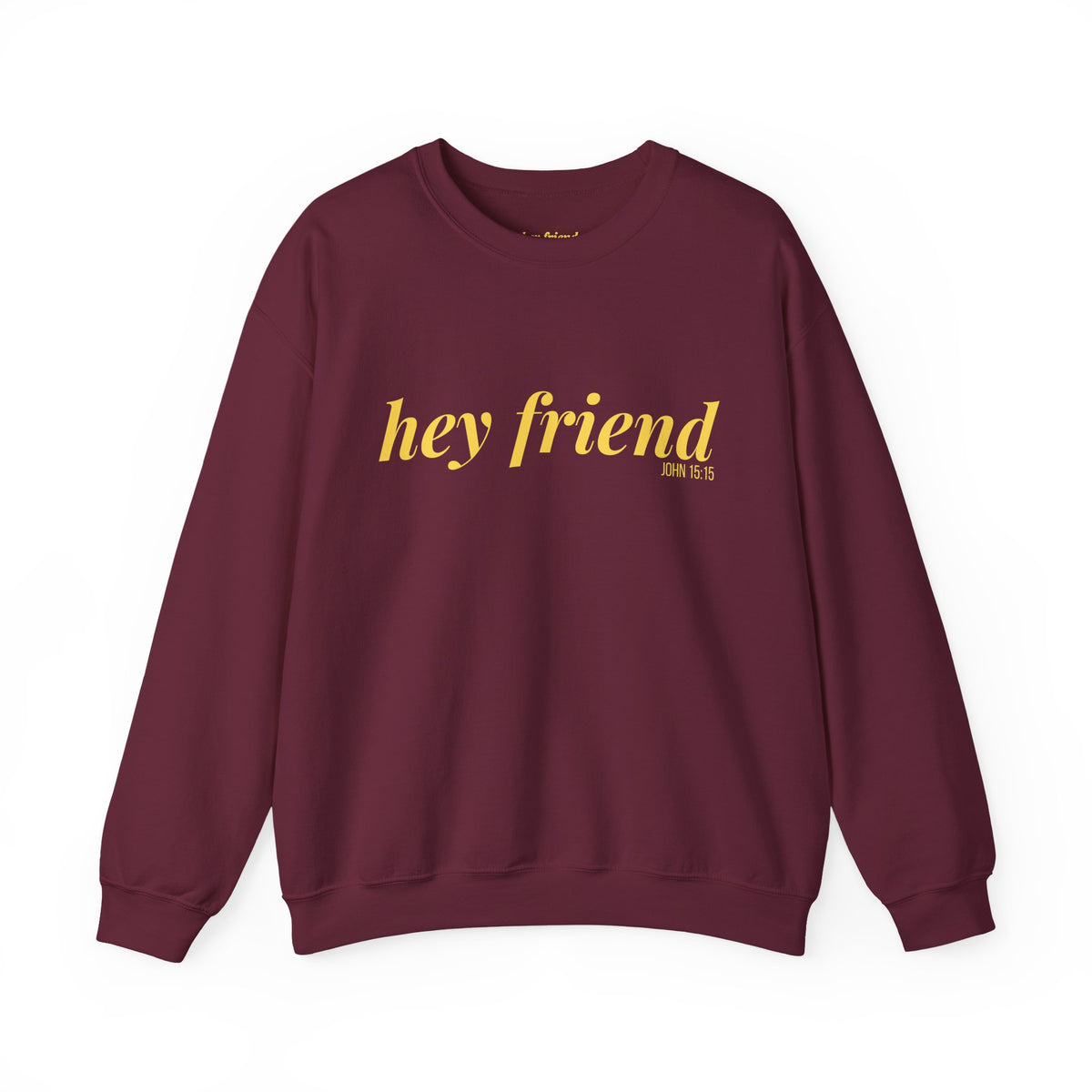 The Golden Hour | Hey Friend Crewneck Sweatshirt