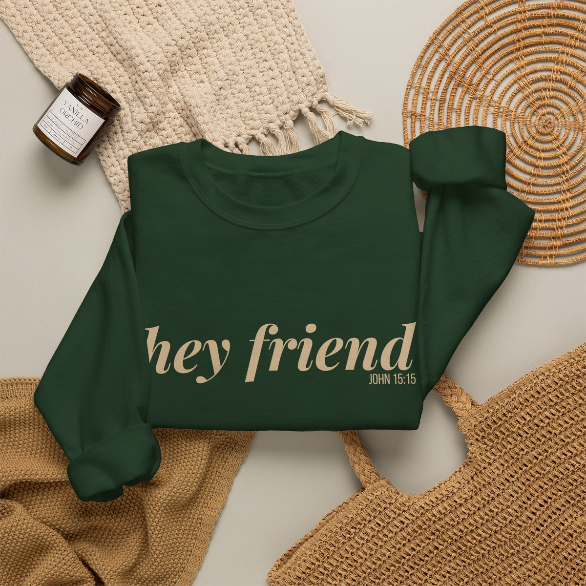 The Heritage | Hey Friend Crewneck Sweatshirt