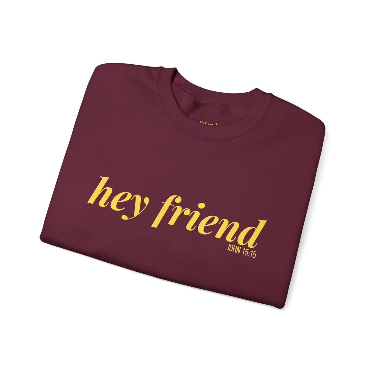 The Golden Hour | Hey Friend Crewneck Sweatshirt