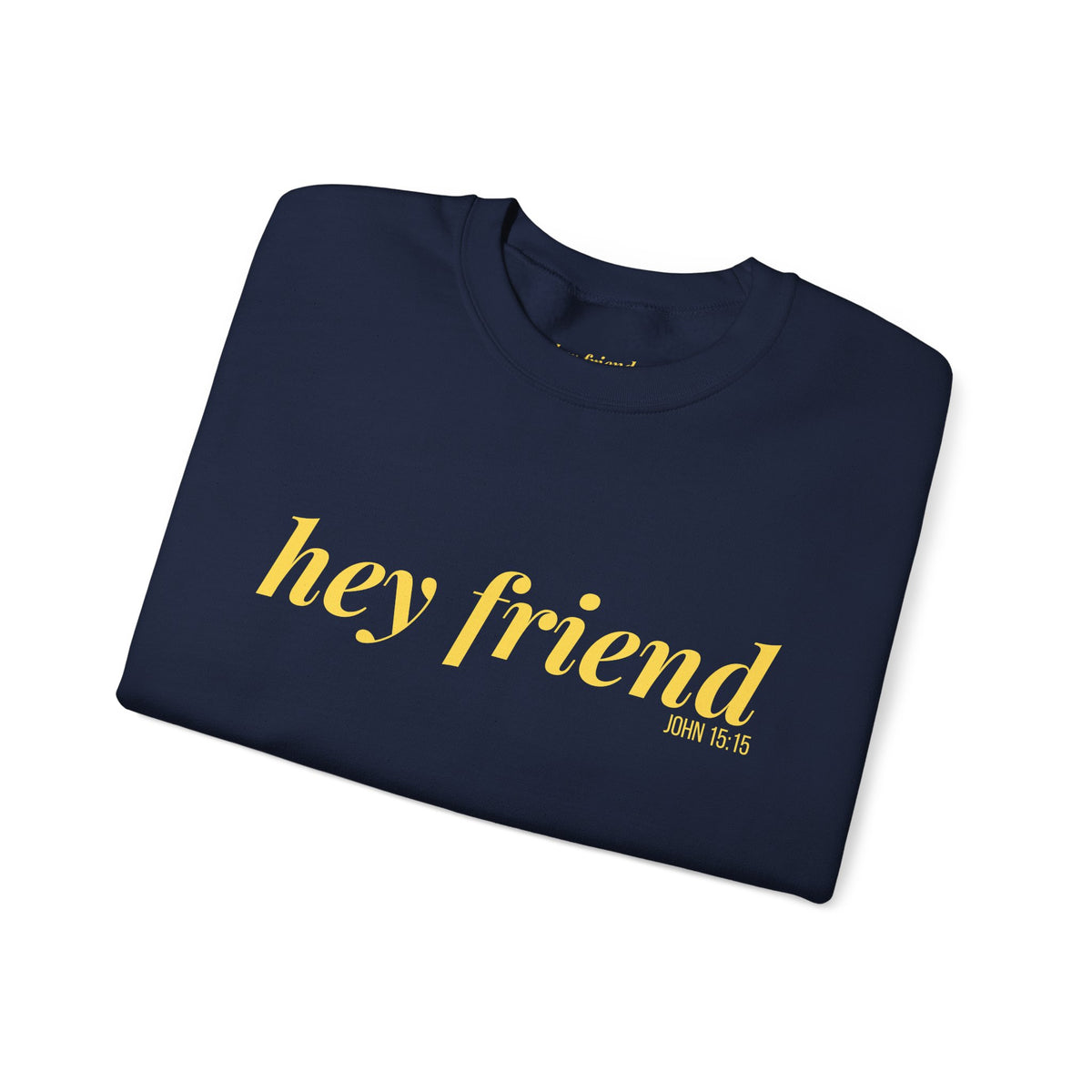 The Varsity | Hey Friend Crewneck Sweatshirt
