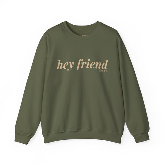 The Rooted | Hey Friend Crewneck Sweatshirt