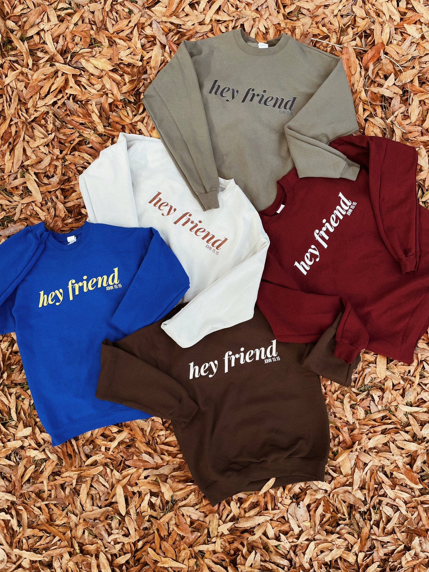 hey friend. classic crewneck (limited release)