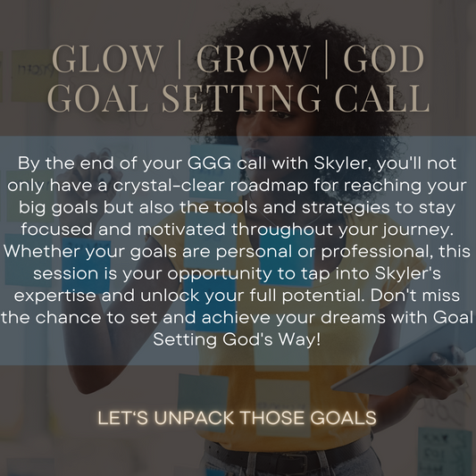 GGG | Goal Setting Strategy Call [2 sessions]